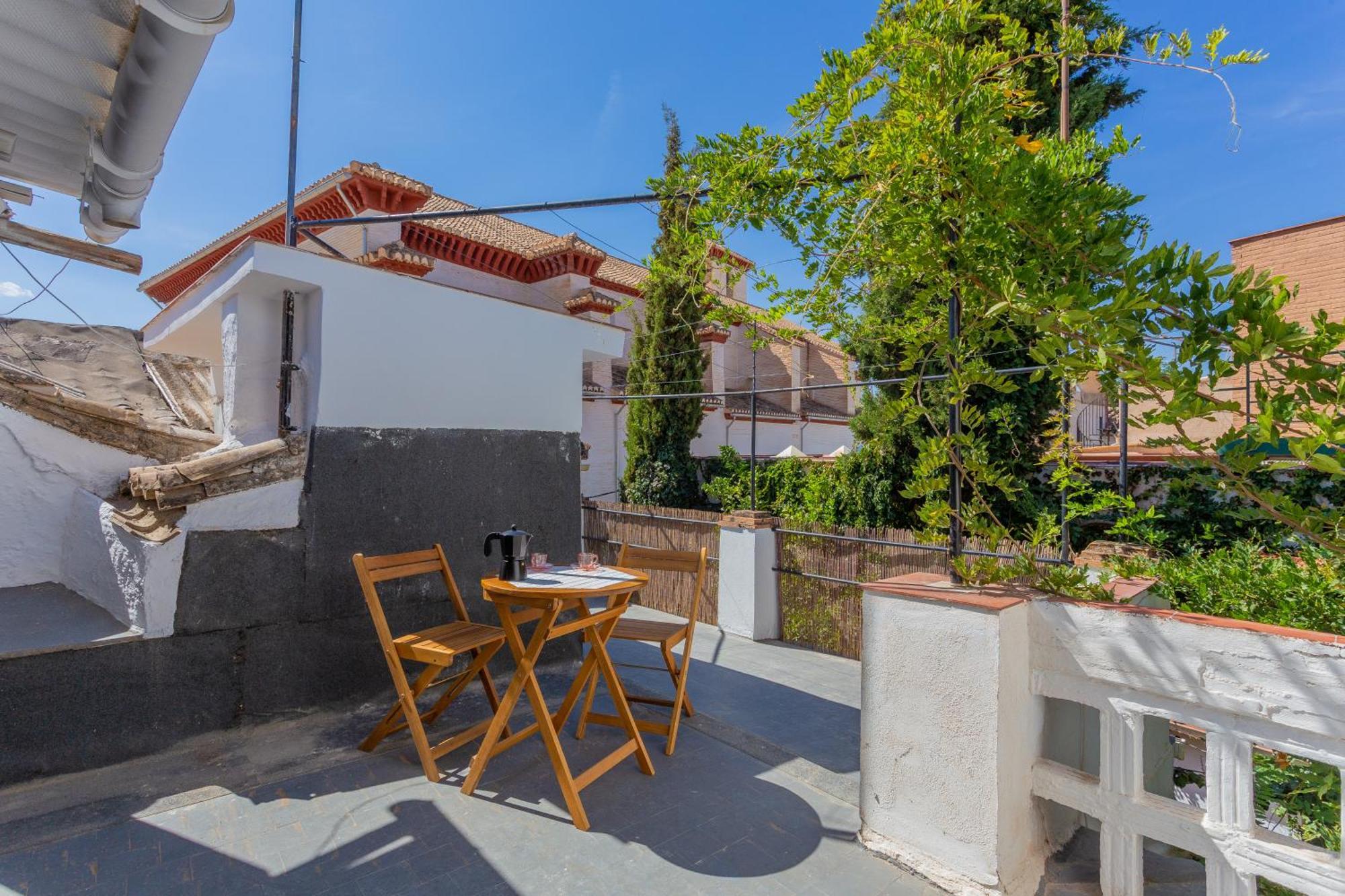 Oniria Agradable Casa Con Patio Junto Mirador De San Nicolas Гранада Экстерьер фото